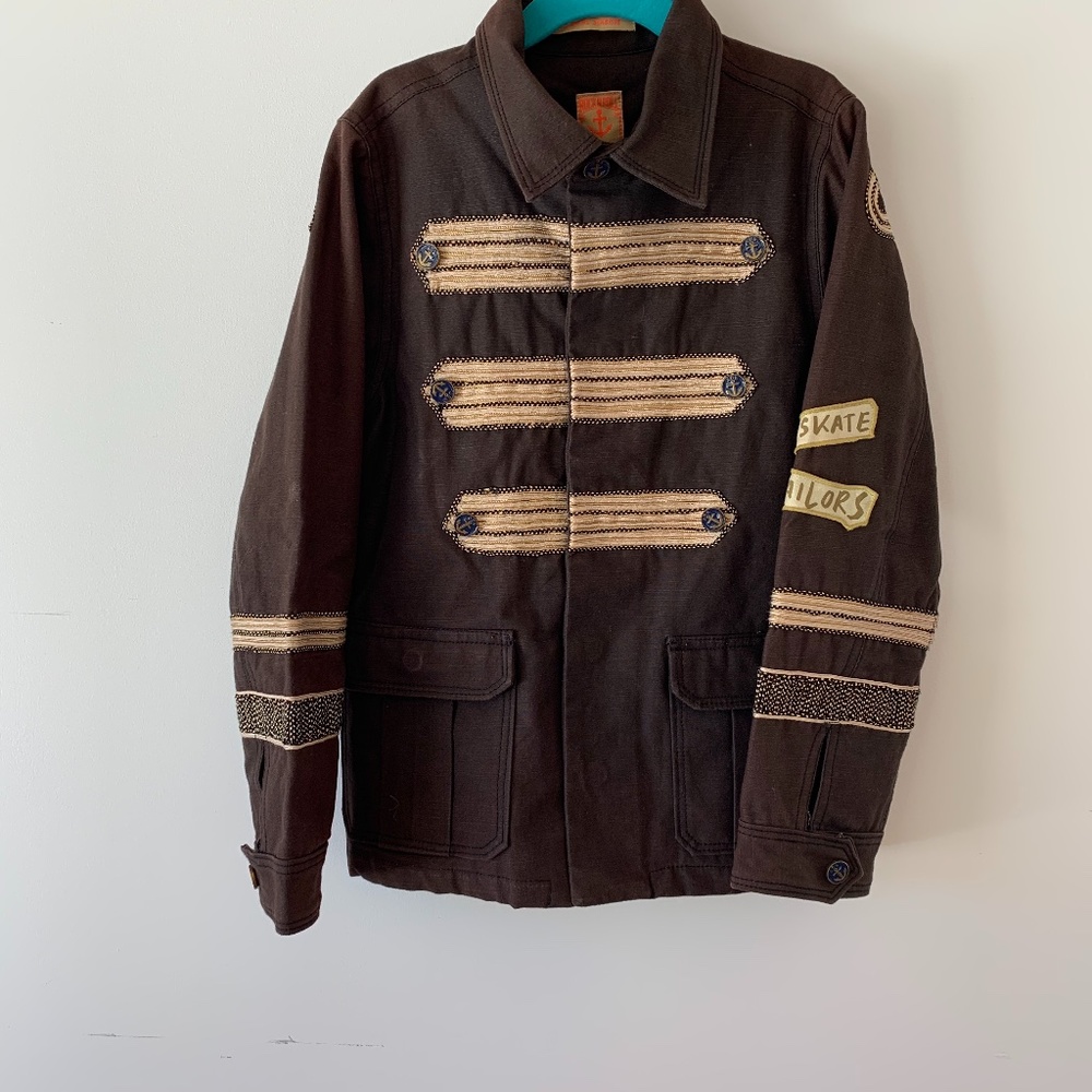 SCOTCH SHRUNK BOYS MILITARY TYPE JACKET
